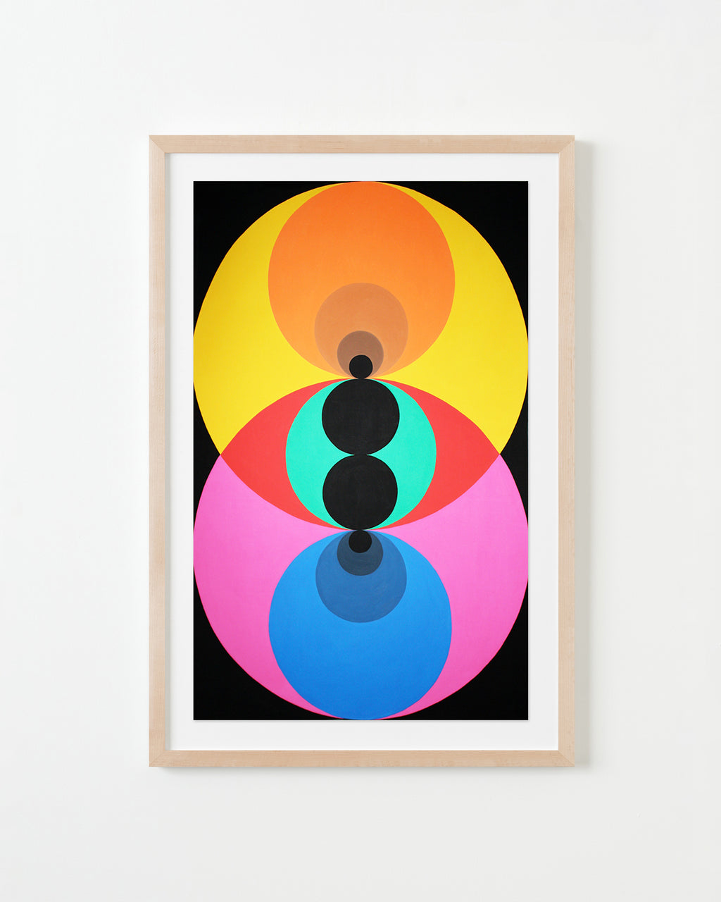 Painting by Piero Passacantando titled "Dual One" - 4.