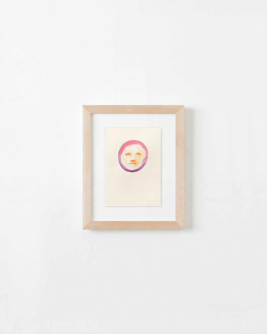 Painting by Piero Passacantando titled "Face 104" - 4.