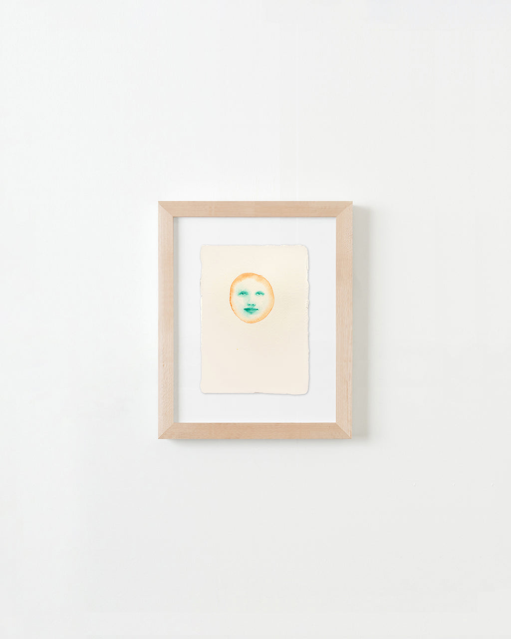 Painting by Piero Passacantando titled "Face 105" - 4.