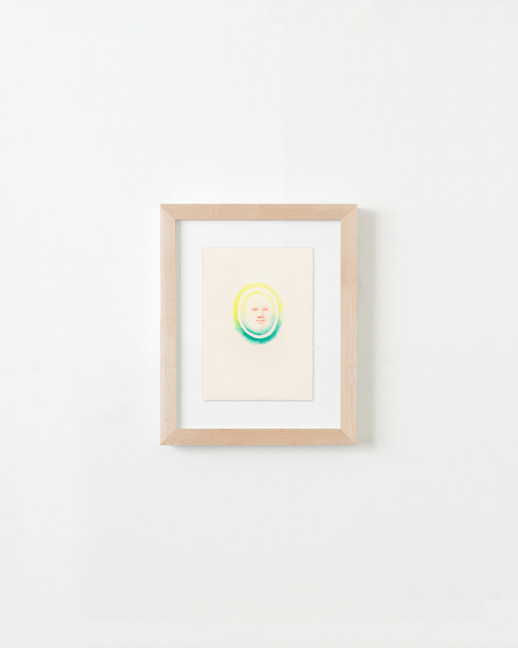 Painting by Piero Passacantando titled "Face 106" - 4.