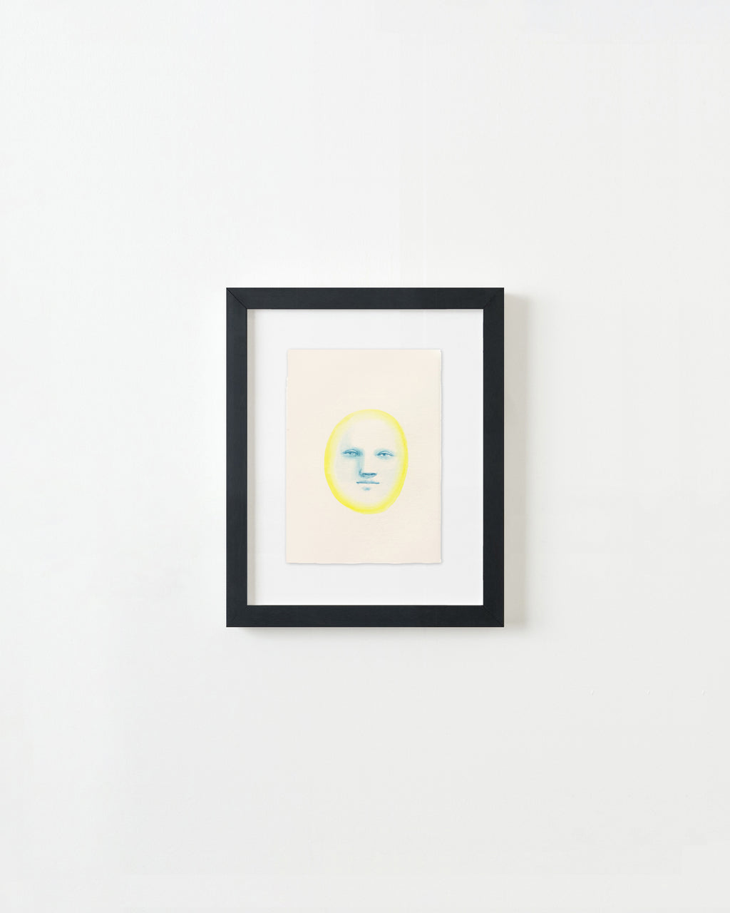 Painting by Piero Passacantando titled "Face 107" - 3.
