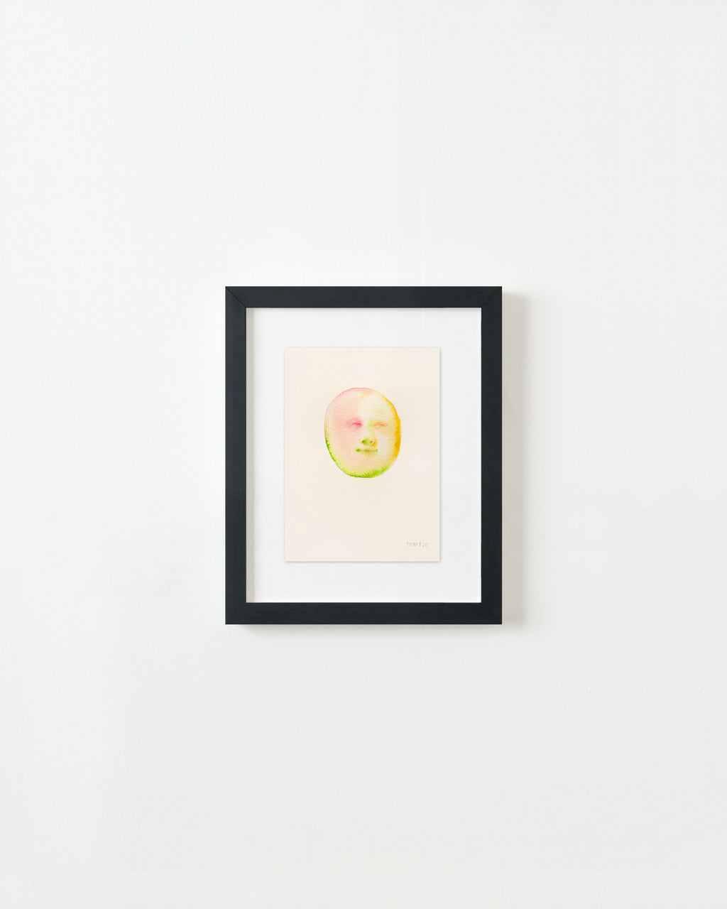 Painting by Piero Passacantando titled "Face 109" - 3.