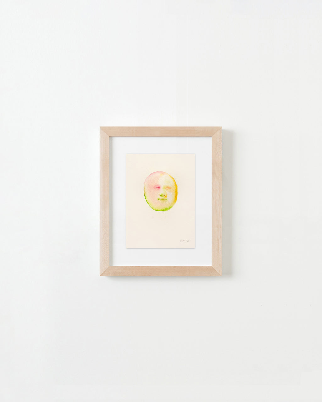 Painting by Piero Passacantando titled "Face 109" - 4.