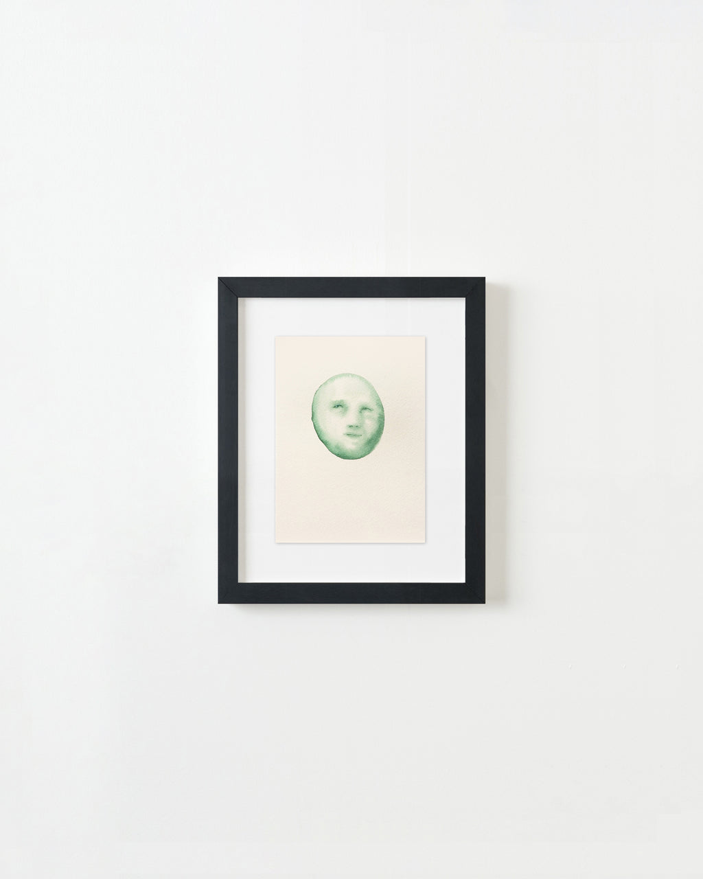 Painting by Piero Passacantando titled "Face 110" - 3.