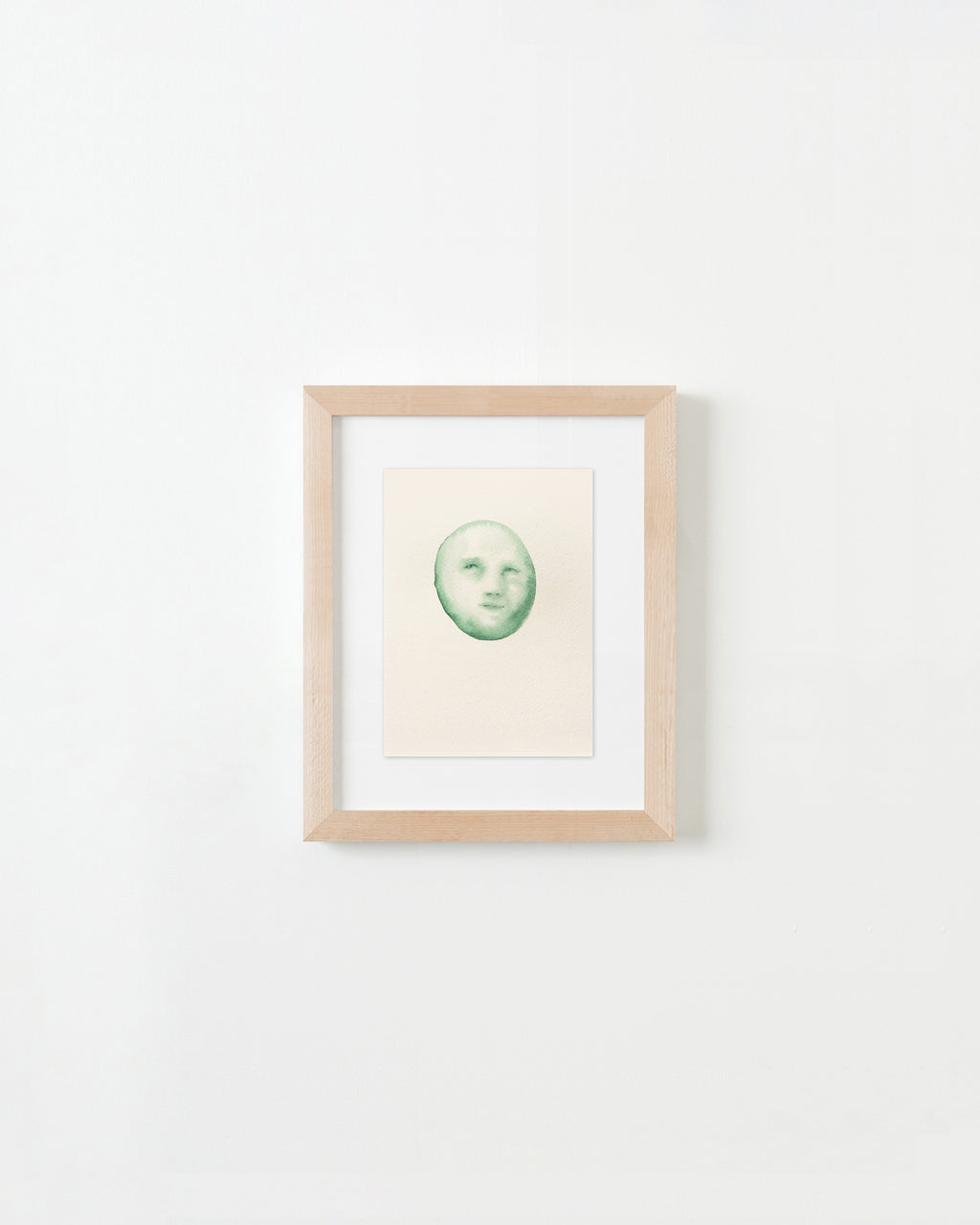 Painting by Piero Passacantando titled "Face 110" - 4.