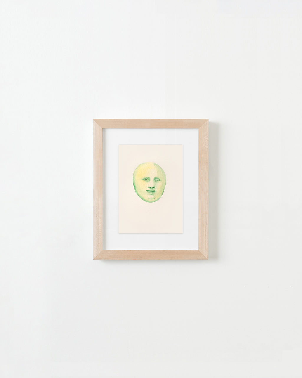 Painting by Piero Passacantando titled "Face 111" - 4.