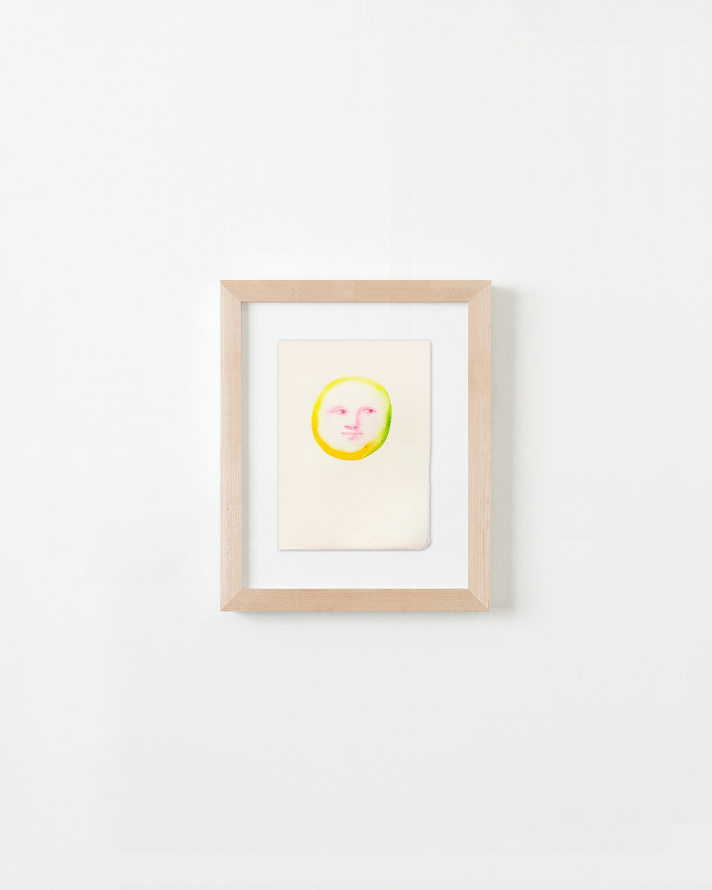 Painting by Piero Passacantando titled "Face 114" - 4.