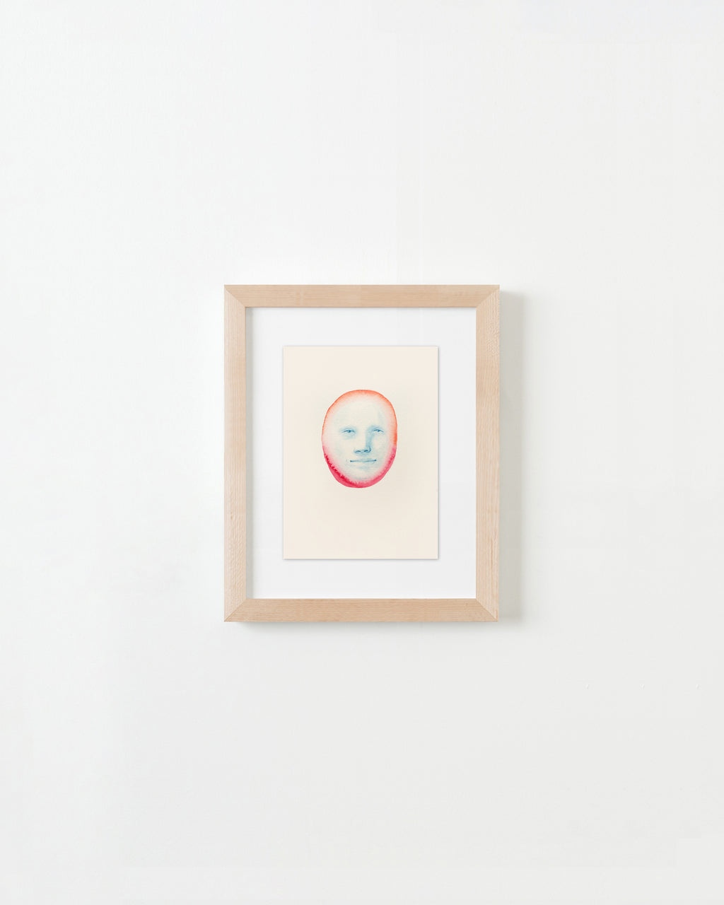 Painting by Piero Passacantando titled "Face 115" - 4.