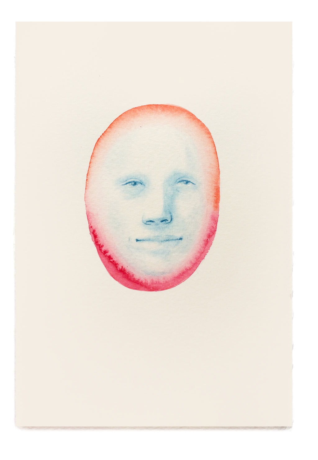 Painting by Piero Passacantando titled "Face 115" - 2.