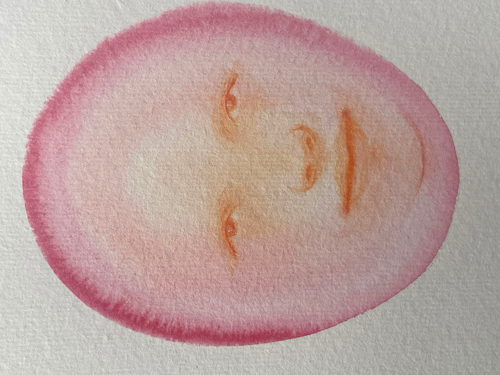 Painting by Piero Passacantando titled "Face 117" - 9.