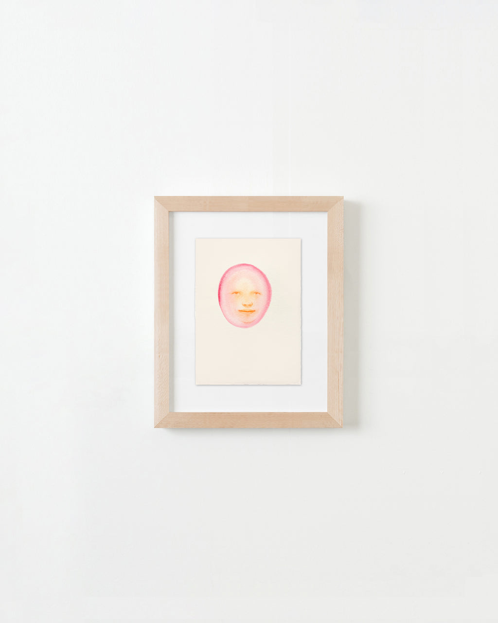 Painting by Piero Passacantando titled "Face 117" - 4.