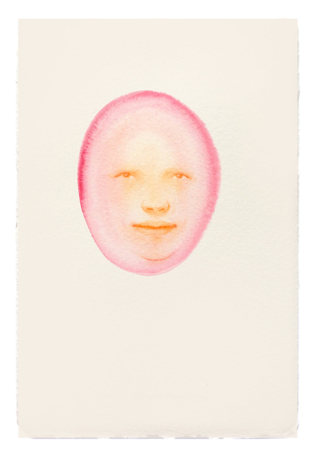 Painting by Piero Passacantando titled "Face 117" - 2.