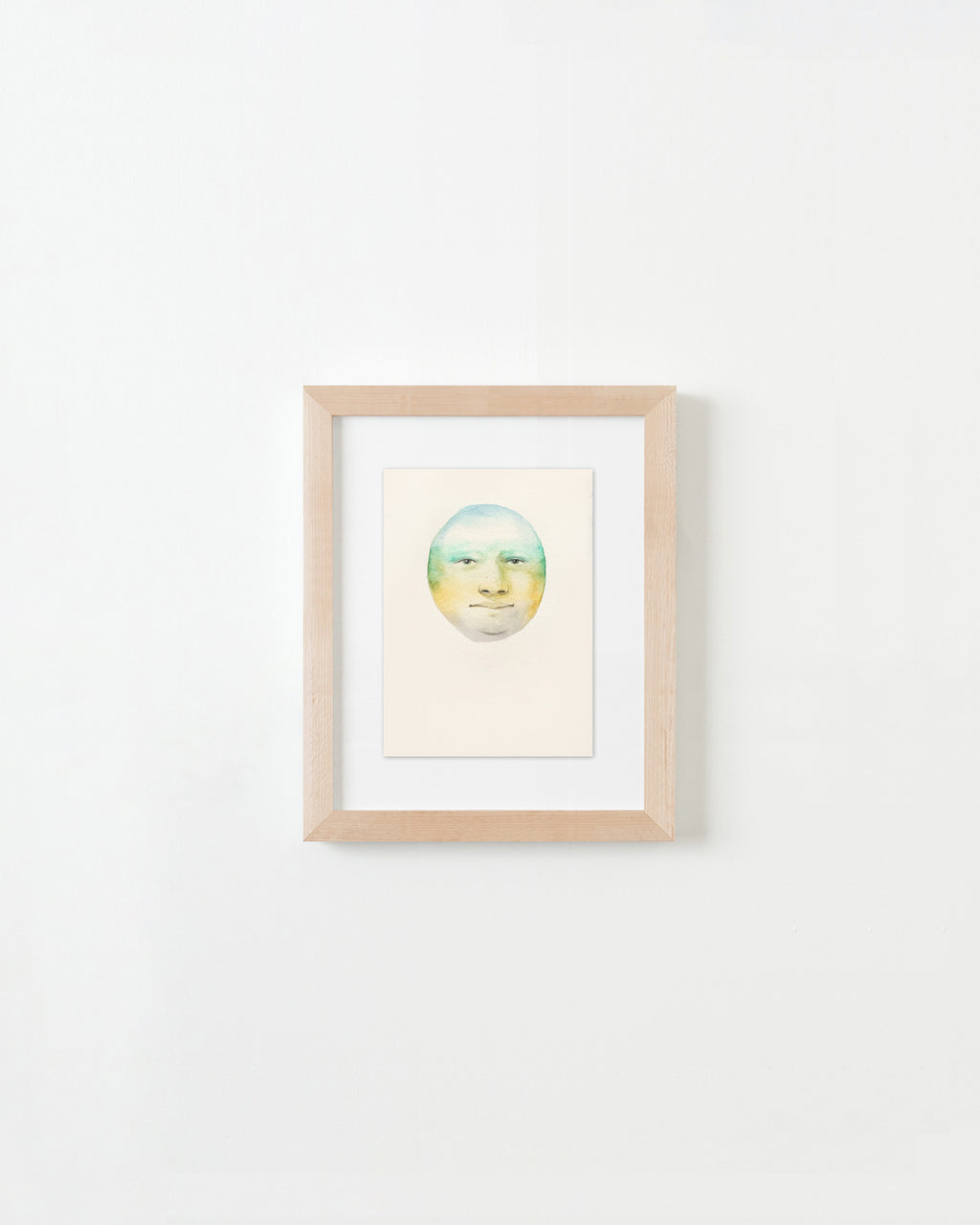 Painting by Piero Passacantando titled "Face 118" - 4.