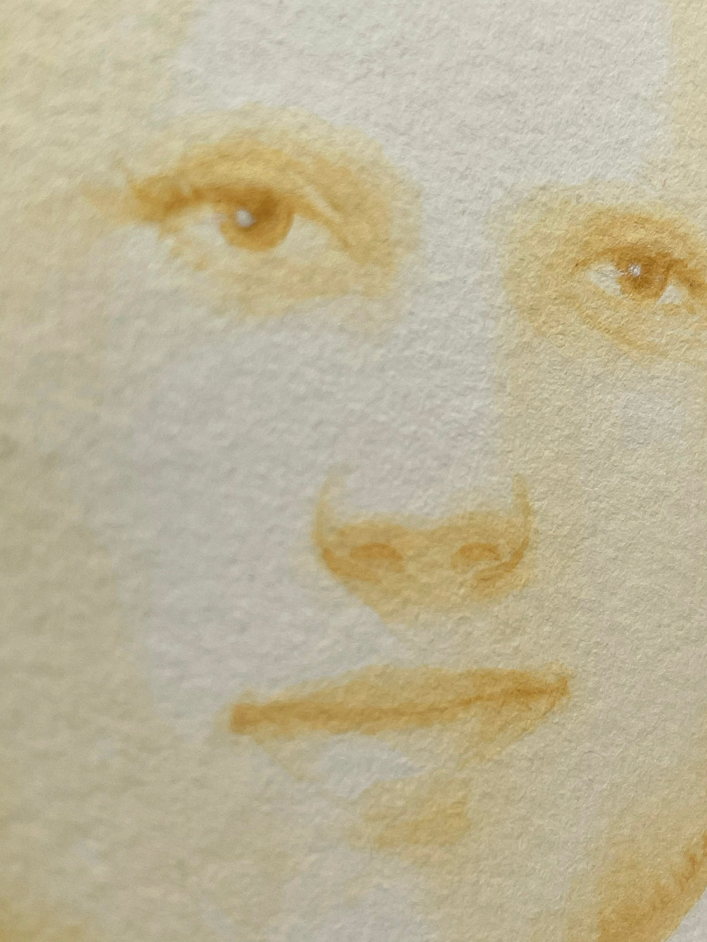 Painting by Piero Passacantando titled "Face 119" - 5.