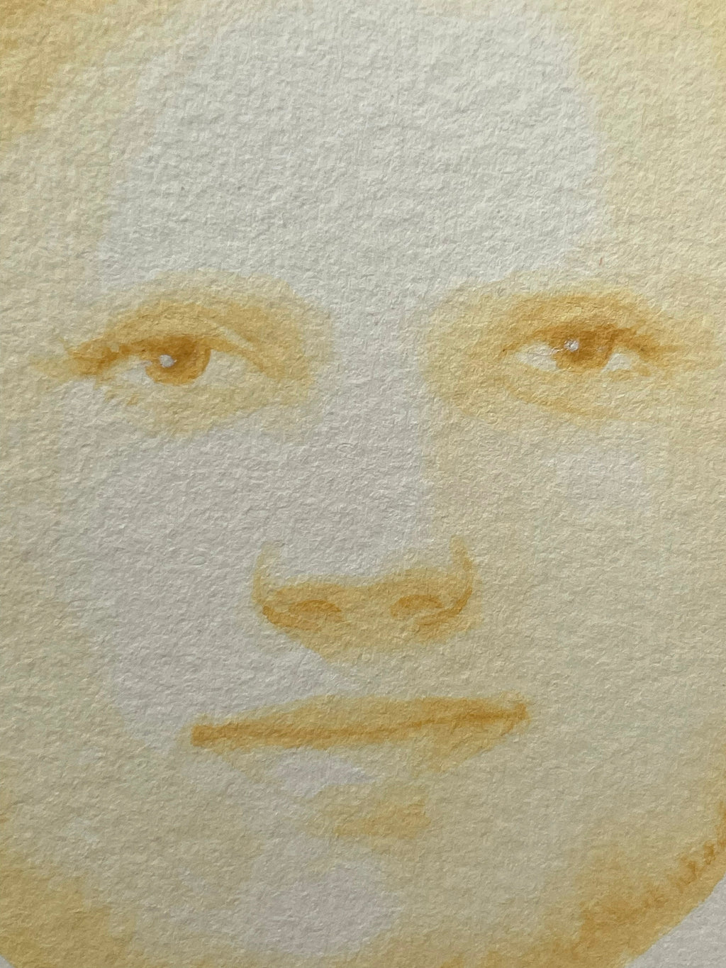 Painting by Piero Passacantando titled "Face 119" - 6.