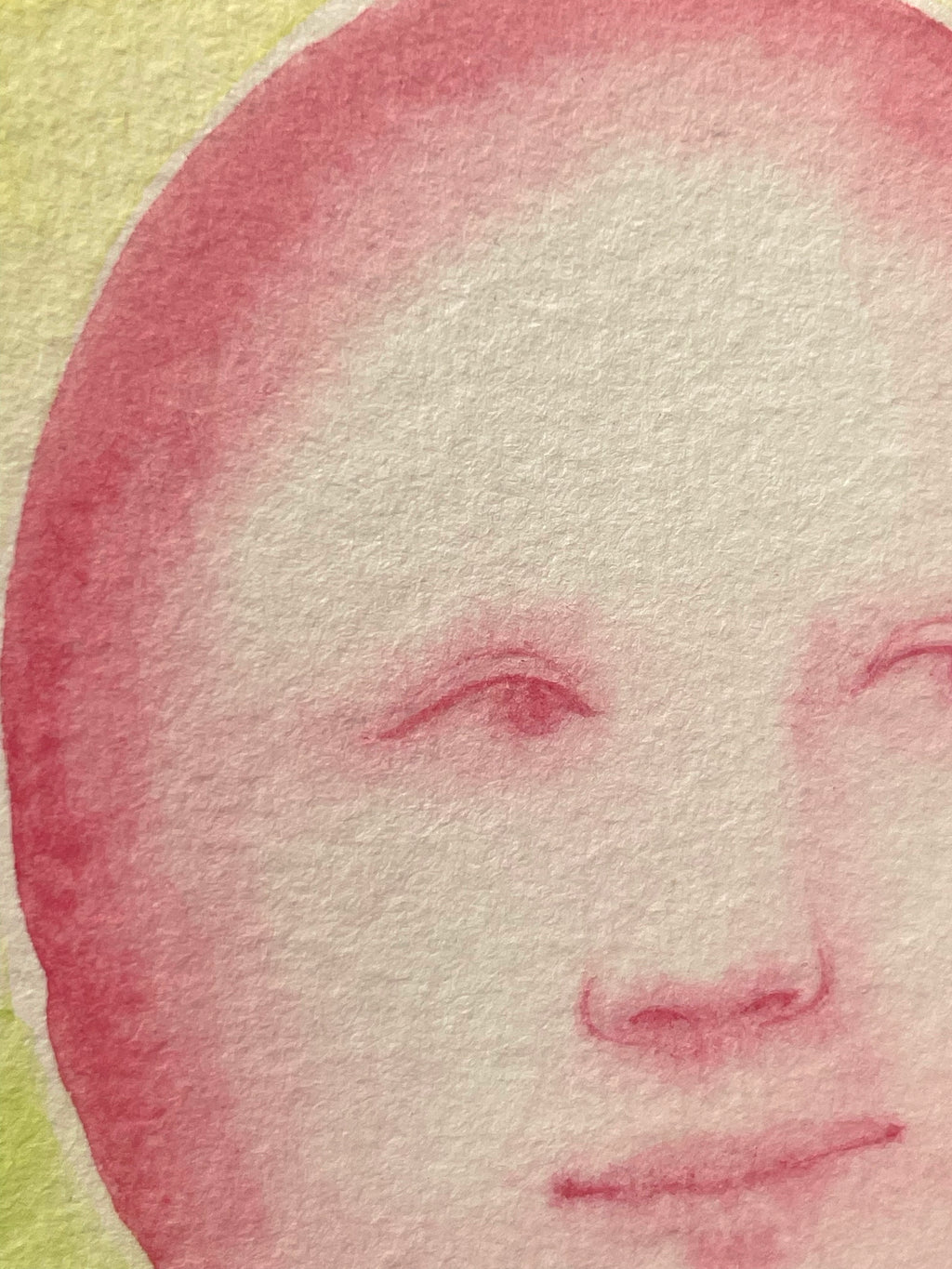Painting by Piero Passacantando titled "Face 120" - 6.