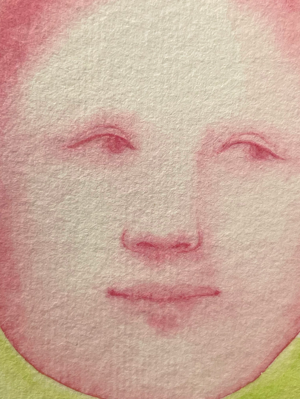 Painting by Piero Passacantando titled "Face 120" - 8.