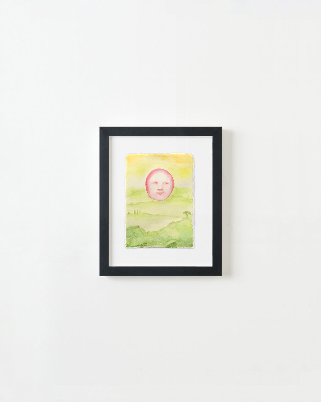 Painting by Piero Passacantando titled "Face 120" - 3.