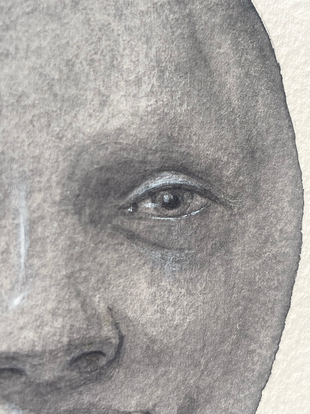 Painting by Piero Passacantando titled "Face 122" - 8.
