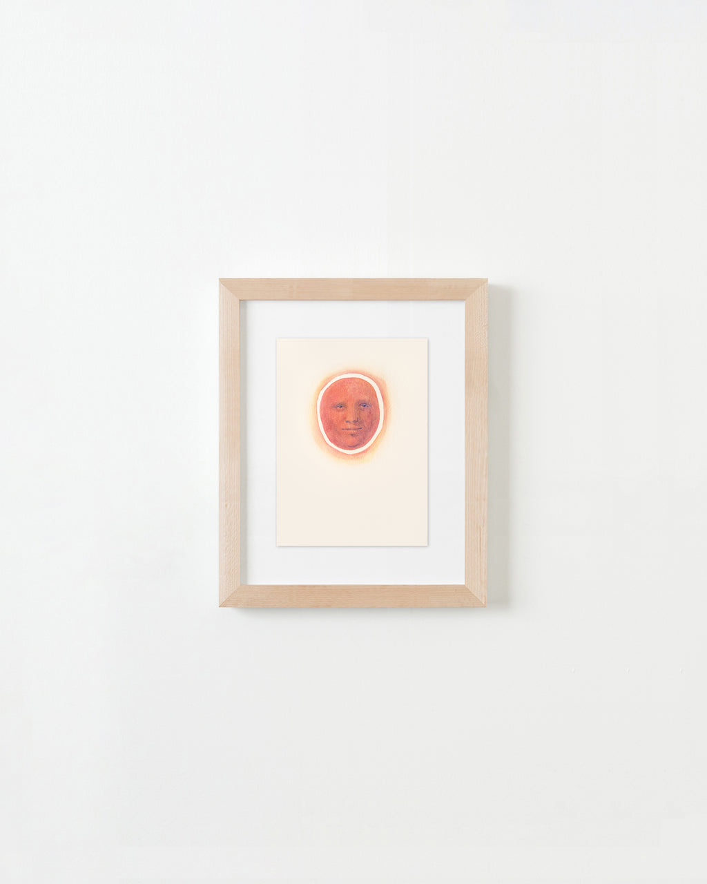 Painting by Piero Passacantando titled "Face 124" - 4.