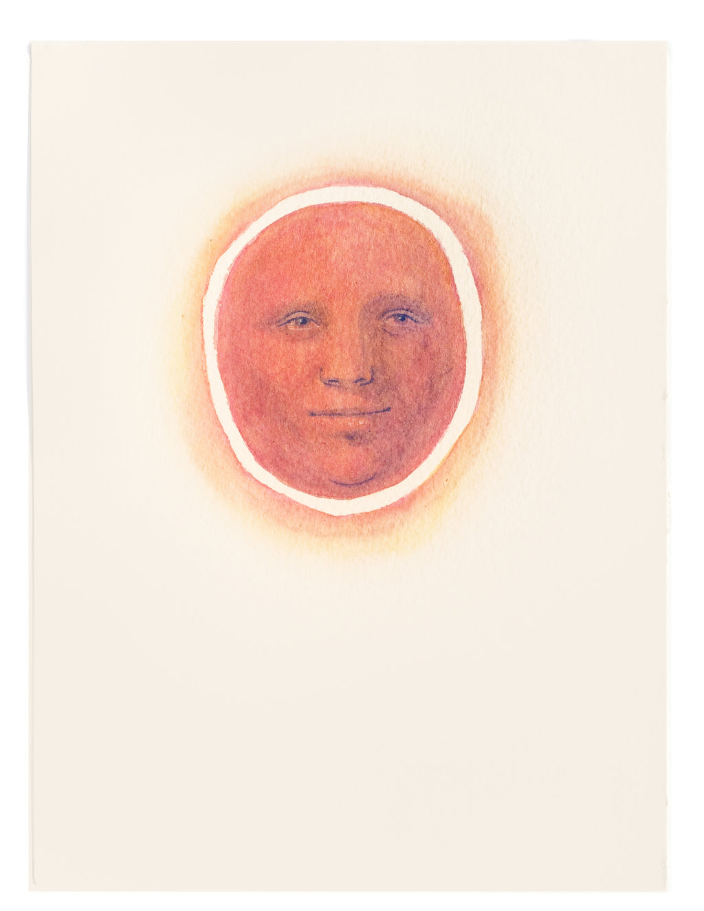 Painting by Piero Passacantando titled "Face 124" - 2.