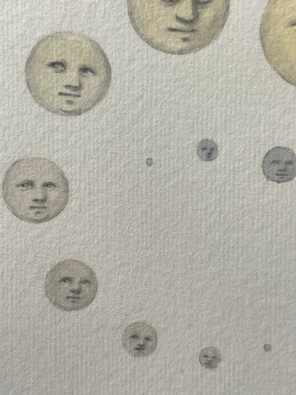 Painting by Piero Passacantando titled "Faces 113" - 7.