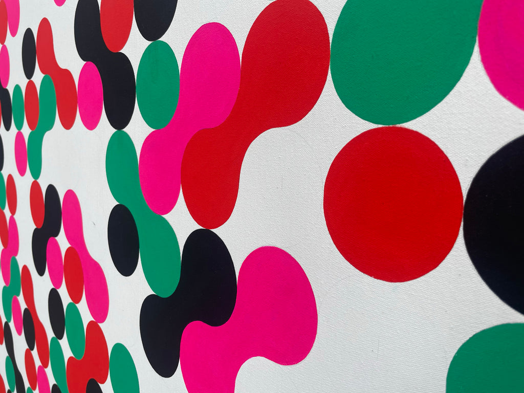 Painting by Piero Passacantando titled "Pattern 5" - 8.