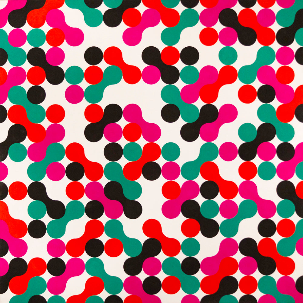 Painting by Piero Passacantando titled "Pattern 5" - 2.