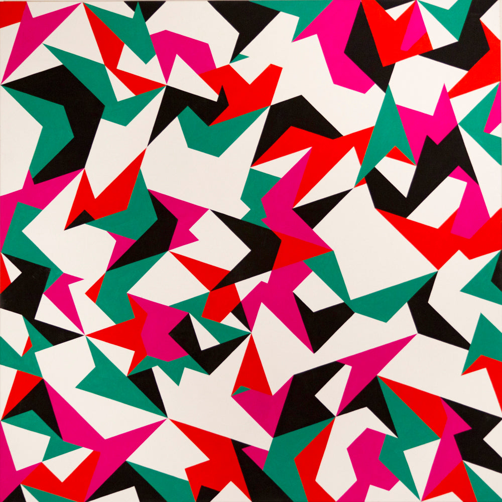 Painting by Piero Passacantando titled "Pattern 7" - 2.