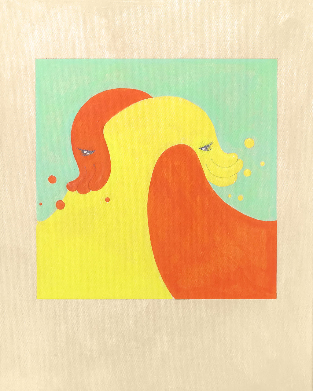 Painting by Piero Passacantando titled "Waves 3" - 2.