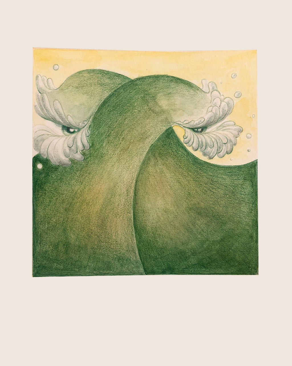 Painting by Piero Passacantando titled "Waves 7" - 2.