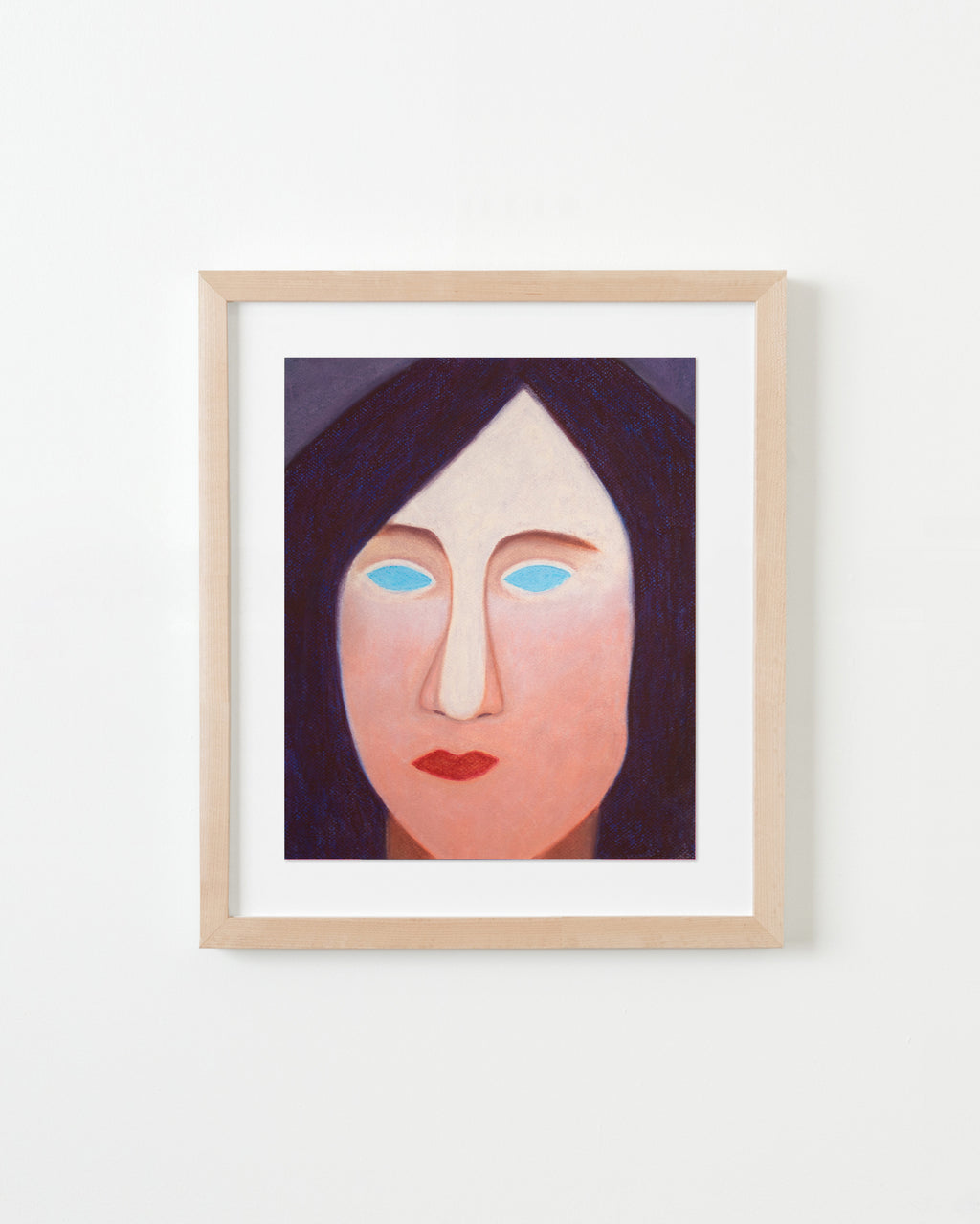 Drawing by Rachel Levit Ruiz titled "Ojiazul" - 3.