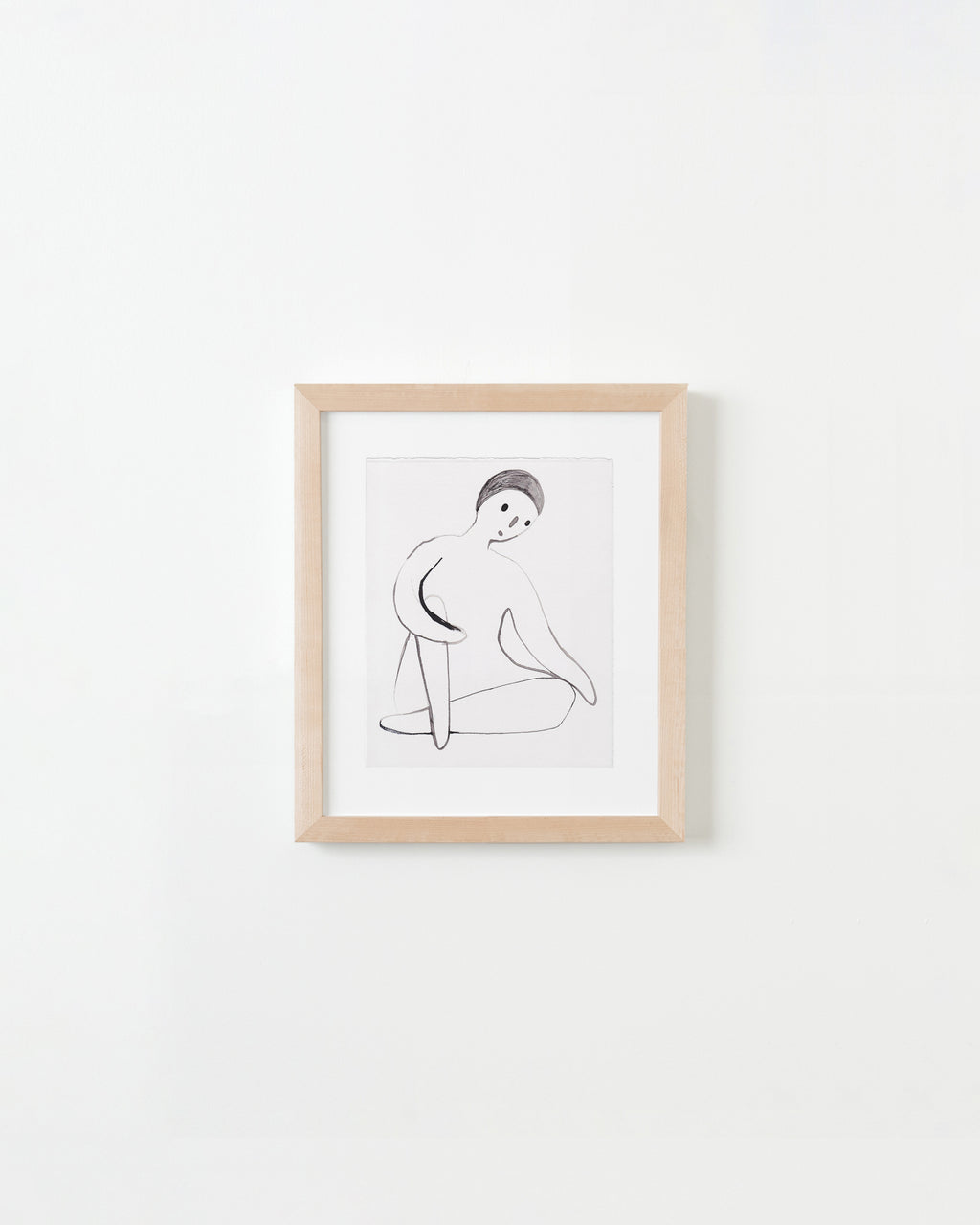 Painting by Rebeca Raney titled "Sitting Around" - 4.