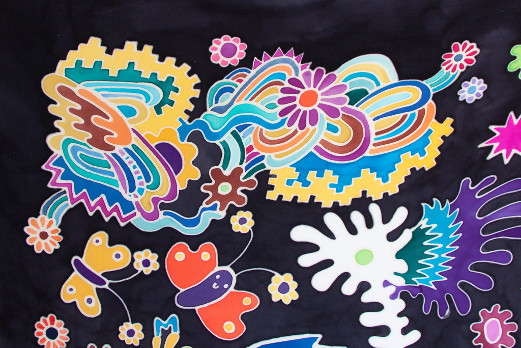 Painting by Rebeca Raney titled "You & Me" - 4.