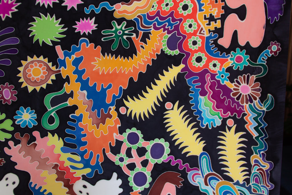 Painting by Rebeca Raney titled "You & Me" - 5.