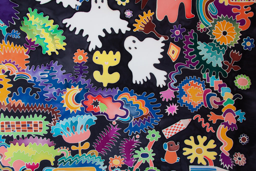 Painting by Rebeca Raney titled "You & Me" - 6.