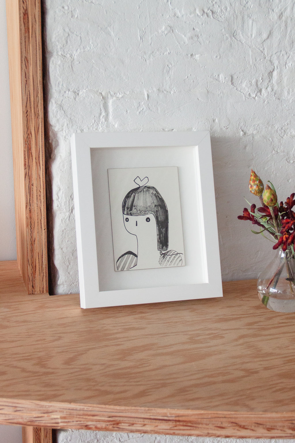 Painting by Rebeca Raney titled "Protector 42" - 3.