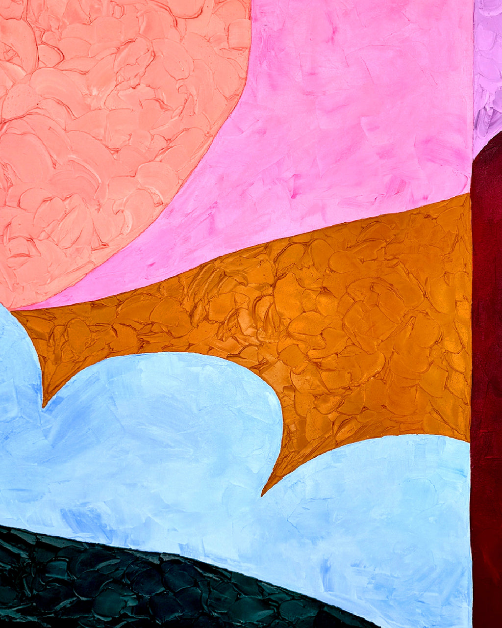 Painting by Alex Proba titled "Regal Reverie" - 6.