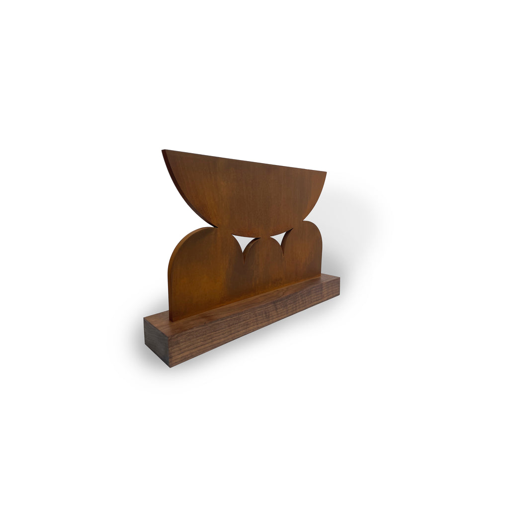 Sculpture by Dan Covert titled "Renew (Maquette)" - 3.