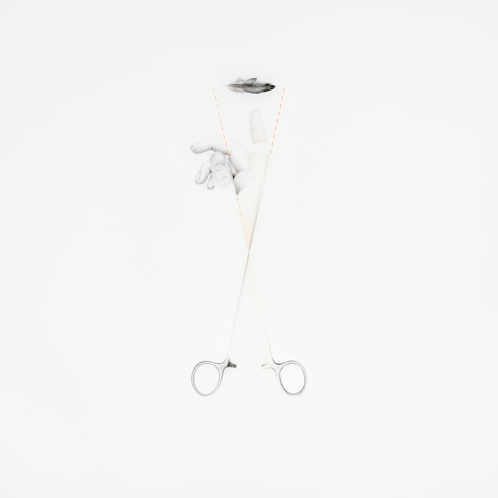 Drawing by Langdon Graves titled "Res Extensa" - 2.