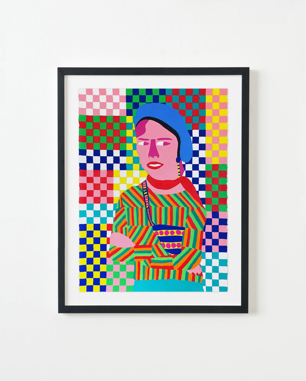 Painting by Robert Otto Epstein titled "Elizabeth" - 3.