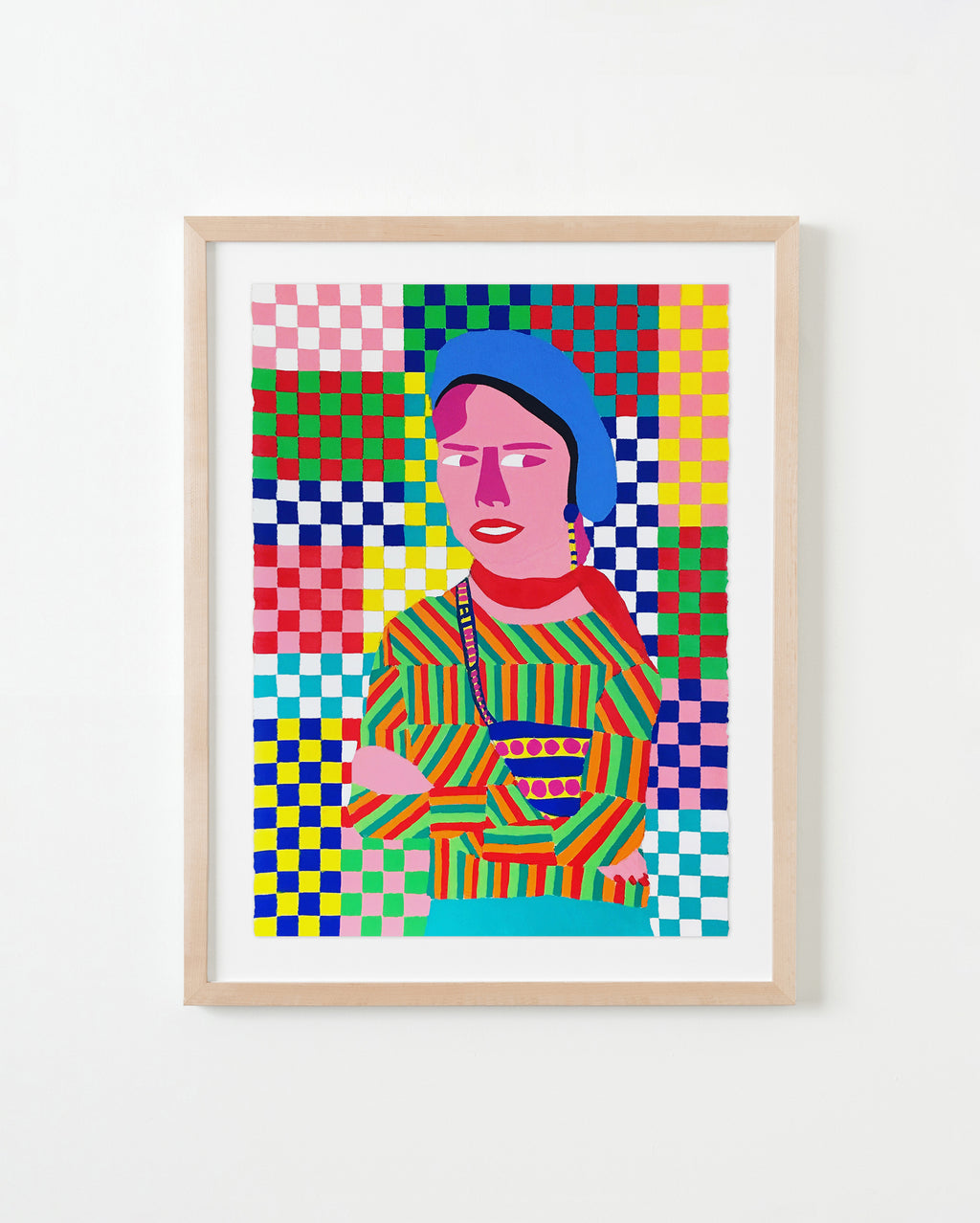 Painting by Robert Otto Epstein titled "Elizabeth" - 4.