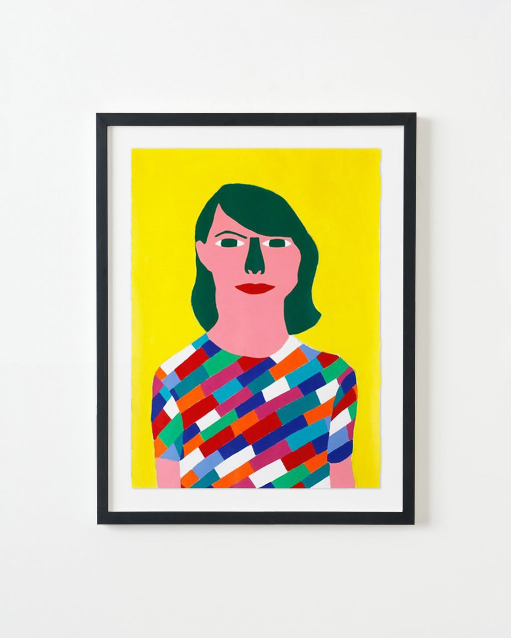 Painting by Robert Otto Epstein titled "Karen" - 3.