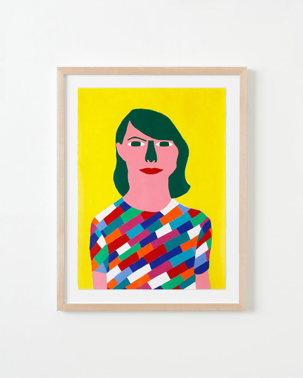 Painting by Robert Otto Epstein titled "Karen" - 4.