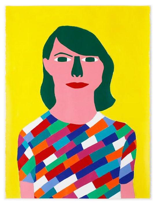 Painting by Robert Otto Epstein titled "Karen" - 2.