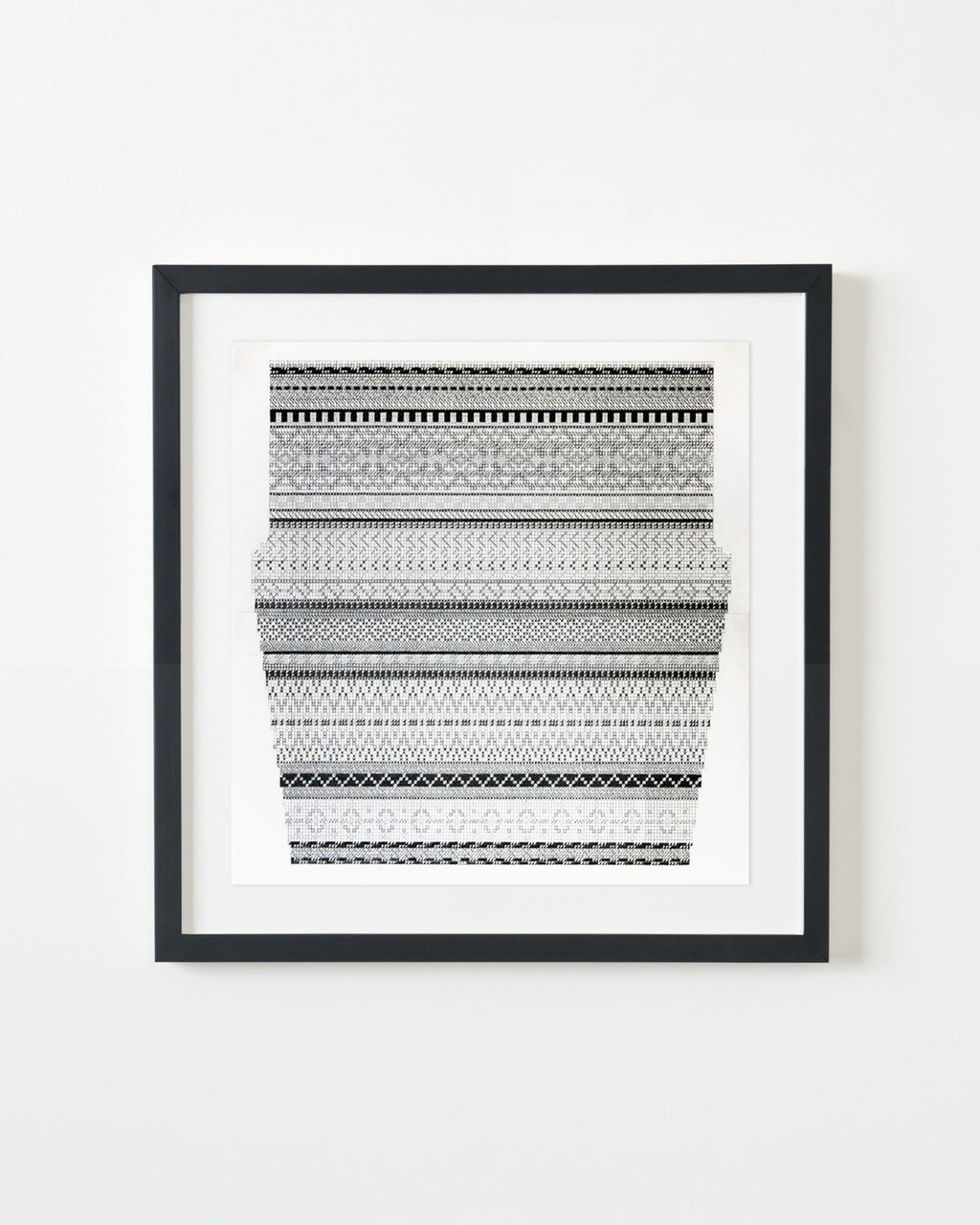 Drawing by Robert Otto Epstein titled "Line By Line Cardigan" - 3.