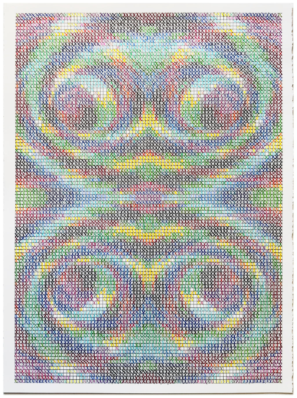 Drawing by Robert Otto Epstein titled "Q!j5%3Fw" - 2.