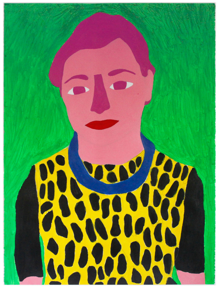 Painting by Robert Otto Epstein titled "Rachel" - 2.
