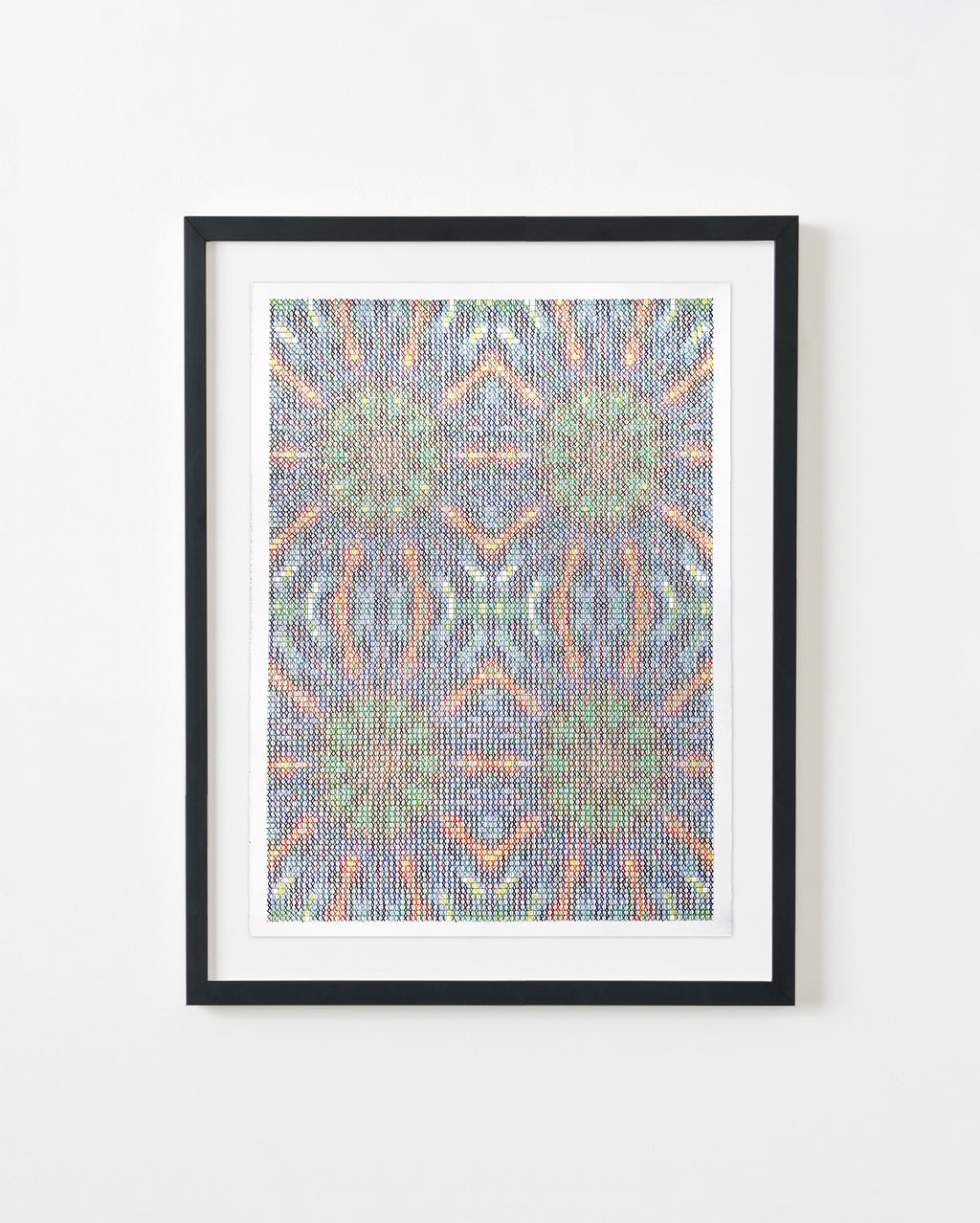 Drawing by Robert Otto Epstein titled "i9+s$kU" - 3.