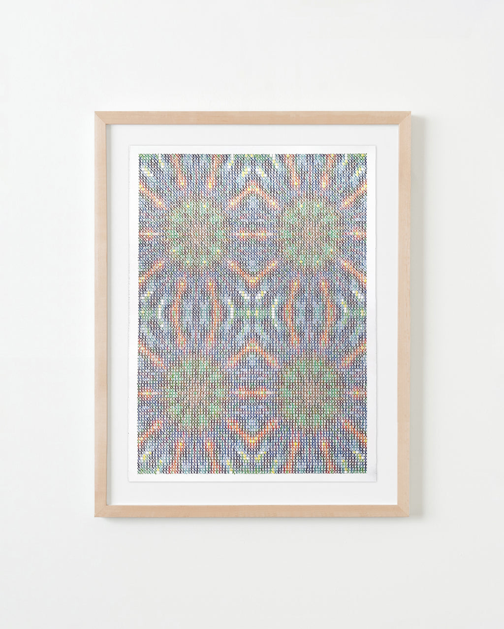 Drawing by Robert Otto Epstein titled "i9+s$kU" - 4.